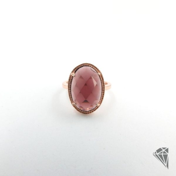 anillo-plata-rosa-con-piedra-morada