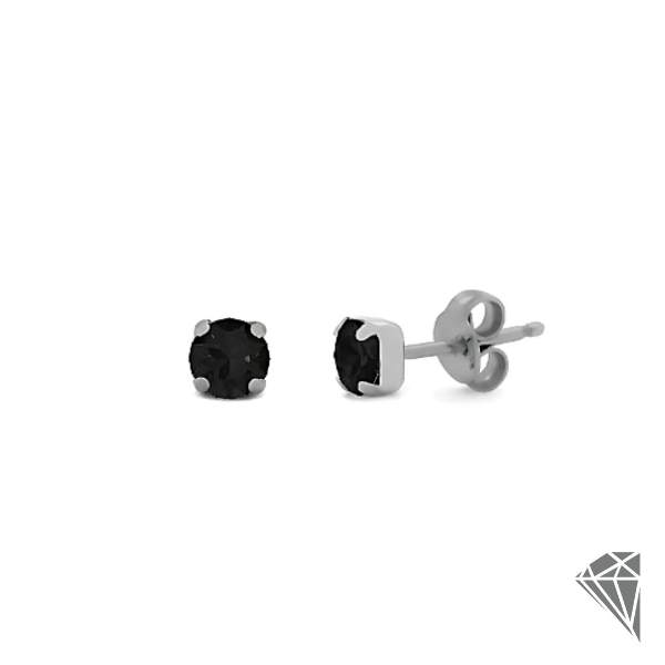 pendientes-plata-cristal-negro-redondo